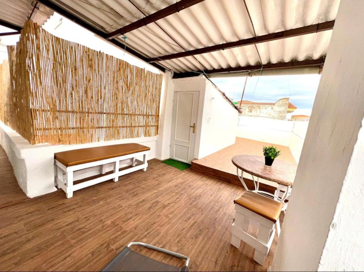 Apartamento Deluxe Terraza Y Bbq Santa Amalia Exterior foto