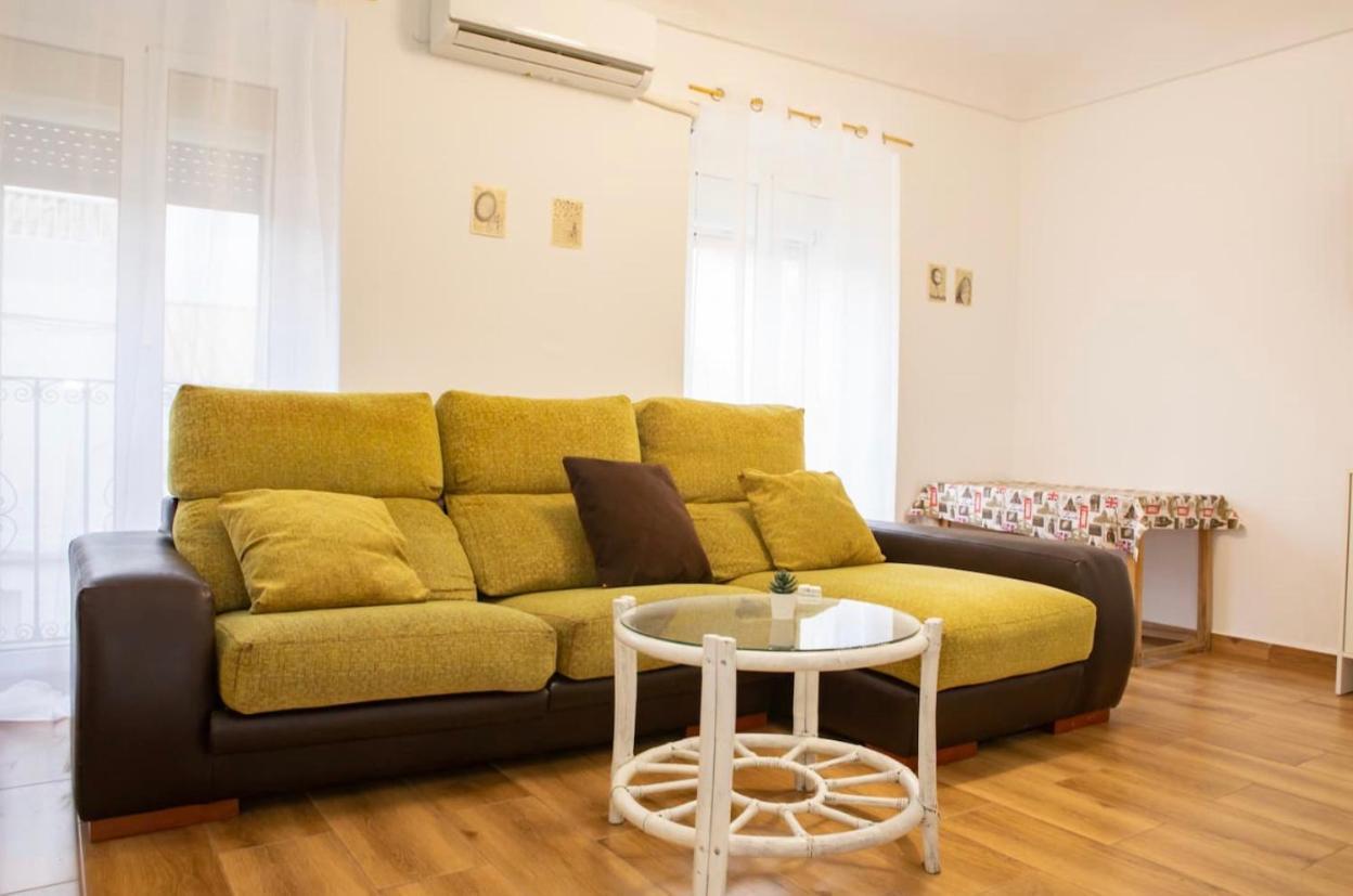 Apartamento Deluxe Terraza Y Bbq Santa Amalia Exterior foto
